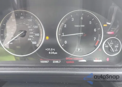 2013 BMW 528I z USA, uszkodzony, nr VIN WBAXG5C58DD229357